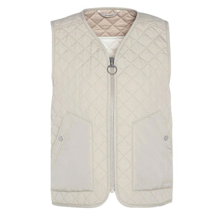 Barbour Womens Louise Gilet Light Sand - Parasol Store
