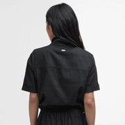 Barbour Womens Luna Shirt Black - Parasol Store