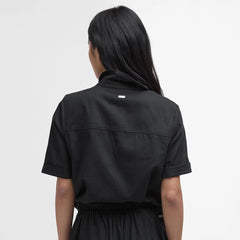 Barbour Womens Luna Shirt Black - Parasol Store