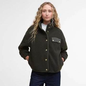 Barbour Womens Mabel Fleece Olive