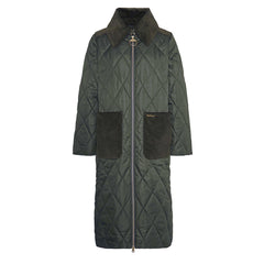 Barbour Womens Malton Quilt Olive / Ancient - Parasol Store