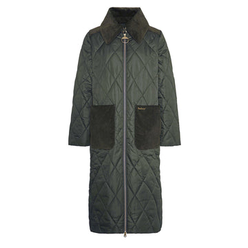 Barbour Womens Malton Quilt Olive / Ancient - Parasol Store