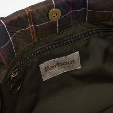 Barbour Womens Mariah Quilted Mini Tote Bag Olive - Parasol Store