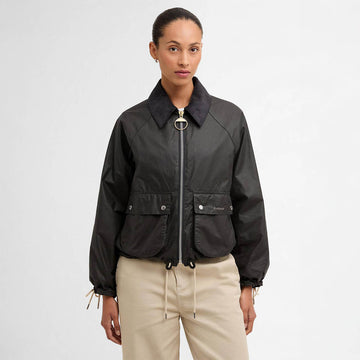 Barbour Womens Marron Waxed Jacket Grey / Dress