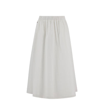 Barbour Womens Melody Midi Skirt White