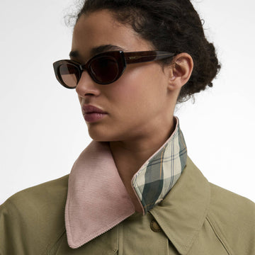 Barbour Womens Modern Beadnell Casual Jacket Bleached Olive / Ancient / Gardenia