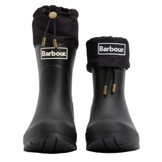 Barbour Womens Mowbray Mid Wellingtons Black - Parasol Store