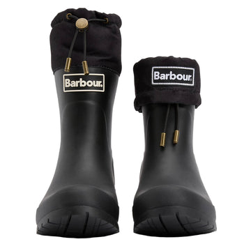 Barbour Womens Mowbray Mid Wellingtons Black - Parasol Store