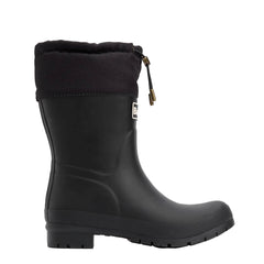 Barbour Womens Mowbray Mid Wellingtons Black - Parasol Store