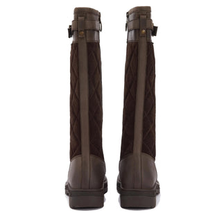 Barbour Womens Oak Tall Boot Brown - Parasol Store