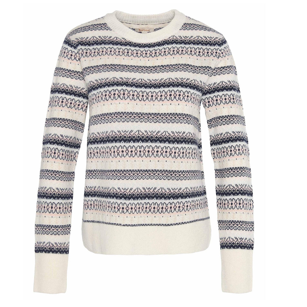 Barbour Womens Peak Knitted Jumper Multi - Parasol Store
