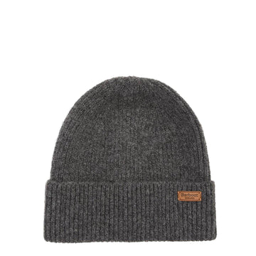 Barbour Womens Pendle Beanie Hat Charcoal
