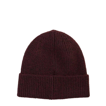Barbour Womens Pendle Beanie Hat Wine