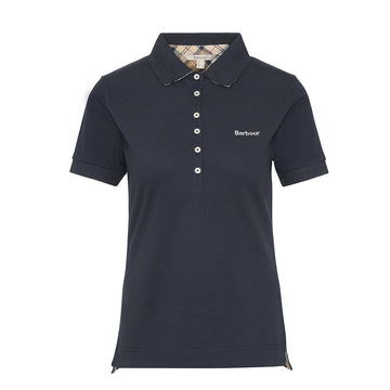 Barbour Womens Portsdown Top Navy/Hessian