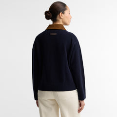 Barbour Womens Ravenshill Knitted Jumper Navy