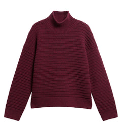 Barbour Womens Rosamund Knitted Jumper Fig