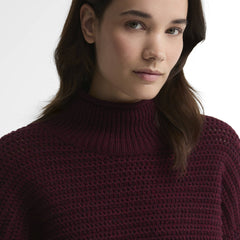 Barbour Womens Rosamund Knitted Jumper Fig