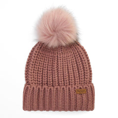 Barbour Womens Saltburn Beanie Hat Arabesque - Parasol Store