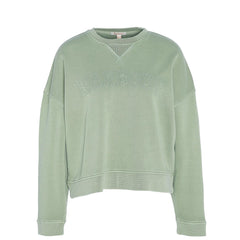 Barbour Womens Sandgate Crew Neck Sweatshirt Nephrite Green Wash
