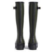 Barbour Womens Snowdon Tall Welly Olive/Black - Parasol Store