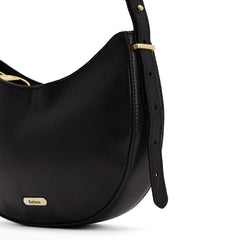 Barbour Womens Sorrel Leather Sling Black - Parasol Store