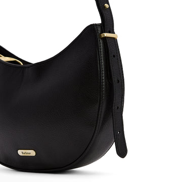 Barbour Womens Sorrel Leather Sling Black