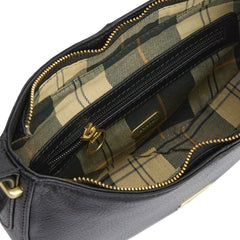 Barbour Womens Sorrel Leather Sling Black - Parasol Store