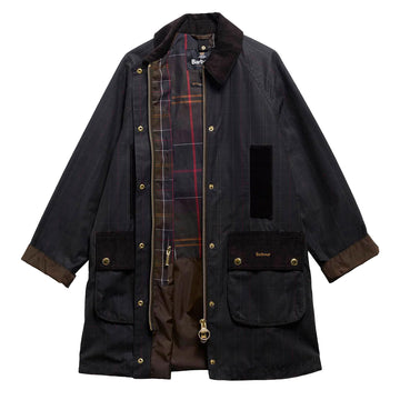 Barbour Womens Tartan Reimagined Icons Modern Beaufort Wax Jacket Classic Tartan / Olive