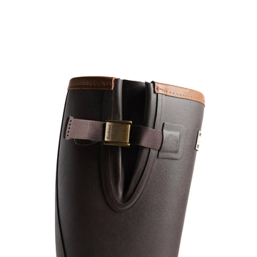 Barbour Womens Tempest Tall Wellington Brown
