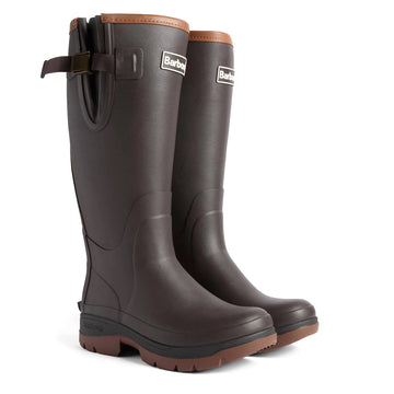 Barbour Womens Tempest Tall Wellington Brown