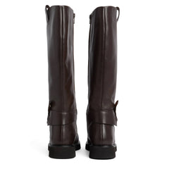 Barbour Womens Theodora Riding Boot Dark Choc