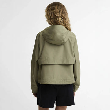 Barbour Womens Thorpe Waterproof Jacket Bleached Olive / Fondant
