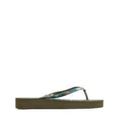 Barbour Womens Tilda Toe Post Sandal Olive / Ancient Tartan