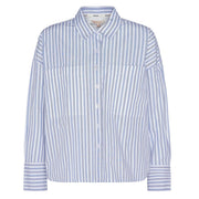 Barbour Womens Violetta Shirt Chambray Stripe - Parasol Store