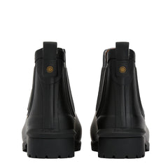 Barbour Womens Wilton Chelsea Welly Black - Parasol Store