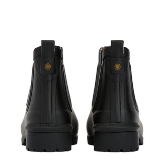 Barbour Womens Wilton Chelsea Welly Black - Parasol Store