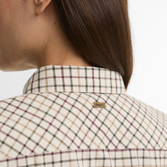 Barbour Womens Woodside Check Shirt Birch Tattersall
