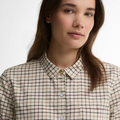 Barbour Womens Woodside Check Shirt Birch Tattersall