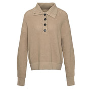 Barbour Womens Woodside Knitted Jumper Oatmeal - Parasol Store