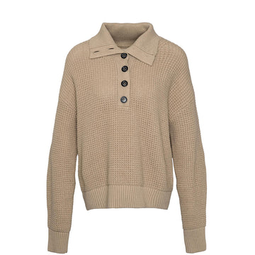 Barbour Womens Woodside Knitted Jumper Oatmeal