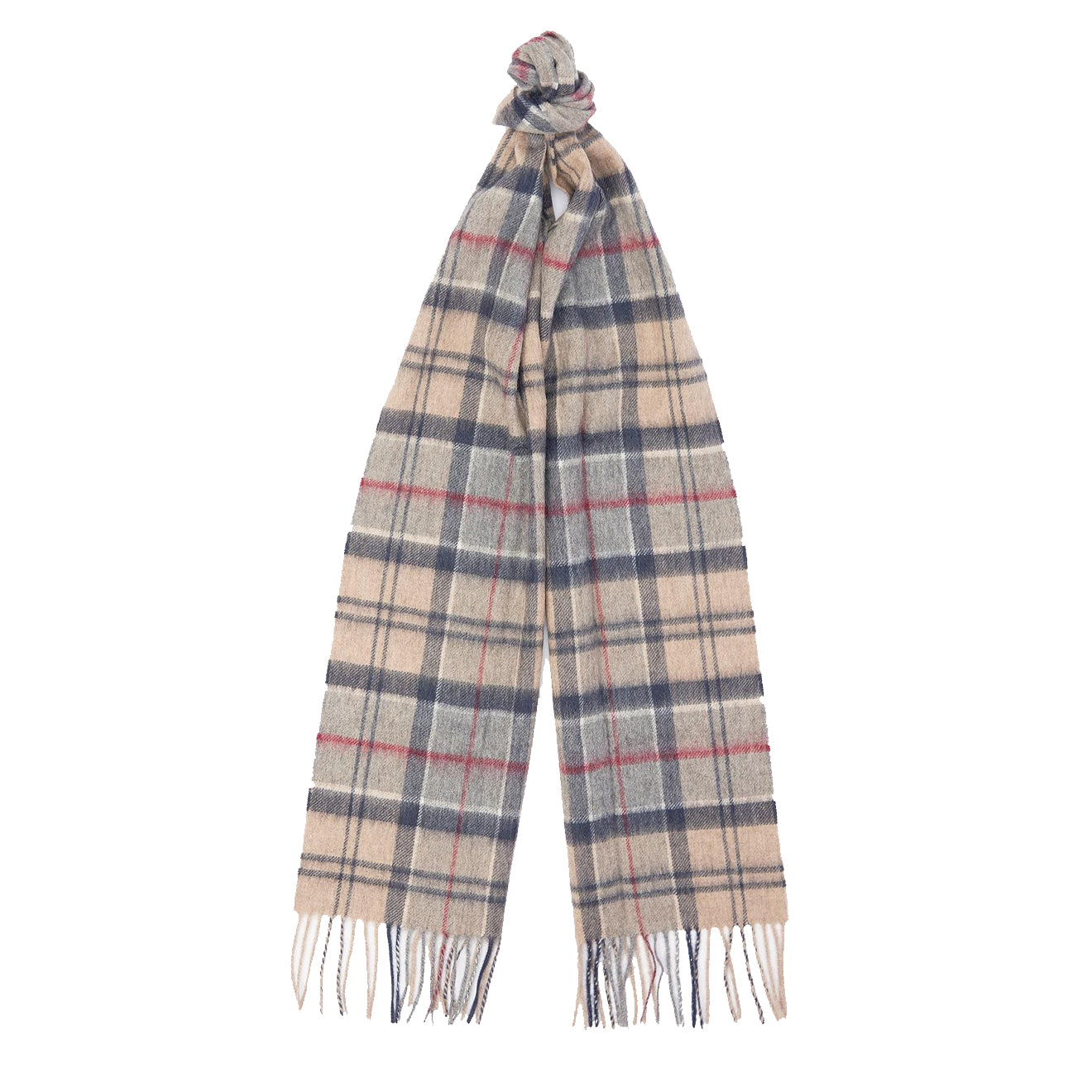 Barbour Wool Cashmere Tartan Scarf Dress - Parasol Store