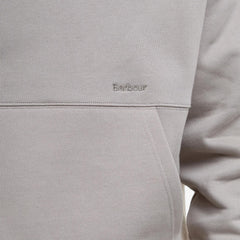 Barbour Yalding Hooded Sweatshirt Concrete - Parasol Store