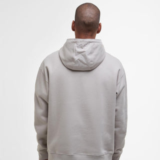 Barbour Yalding Hooded Sweatshirt Concrete - Parasol Store