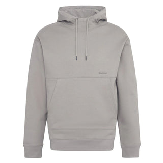 Barbour Yalding Hooded Sweatshirt Concrete - Parasol Store