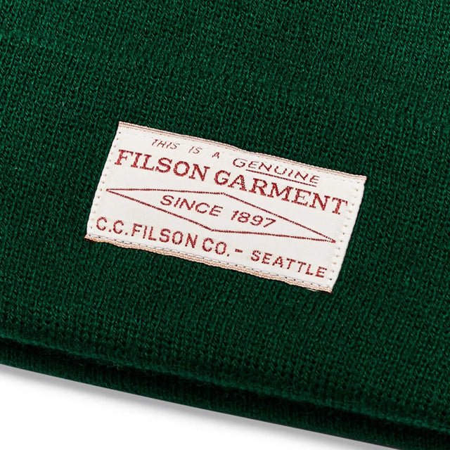 Filson Sticker Filson Ballard Watch Cap Forest Green – Parasol Store