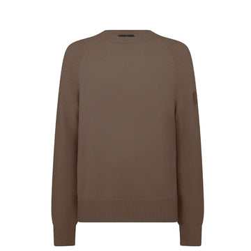 Belstaff Aspect Crewneck Jumper Major Brown - Parasol Store
