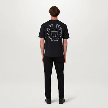 Belstaff Border T-Shirt Black - Parasol Store
