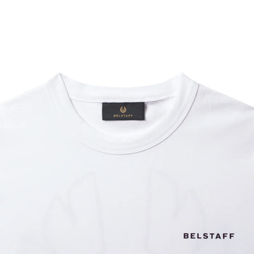 Belstaff Border T-Shirt White - Parasol Store