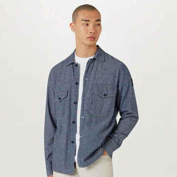 Belstaff CS60 Overshirt Chambray - Parasol Store