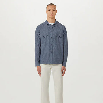 Belstaff CS60 Overshirt Chambray - Parasol Store